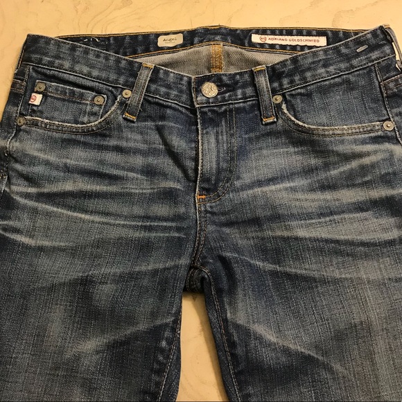 AG Adrian Goldschmied The angel boot cut jeans 27R - Picture 7 of 8